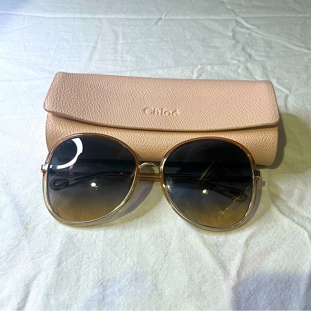 Chloé Wide-High Bridge Fit Sunglasses